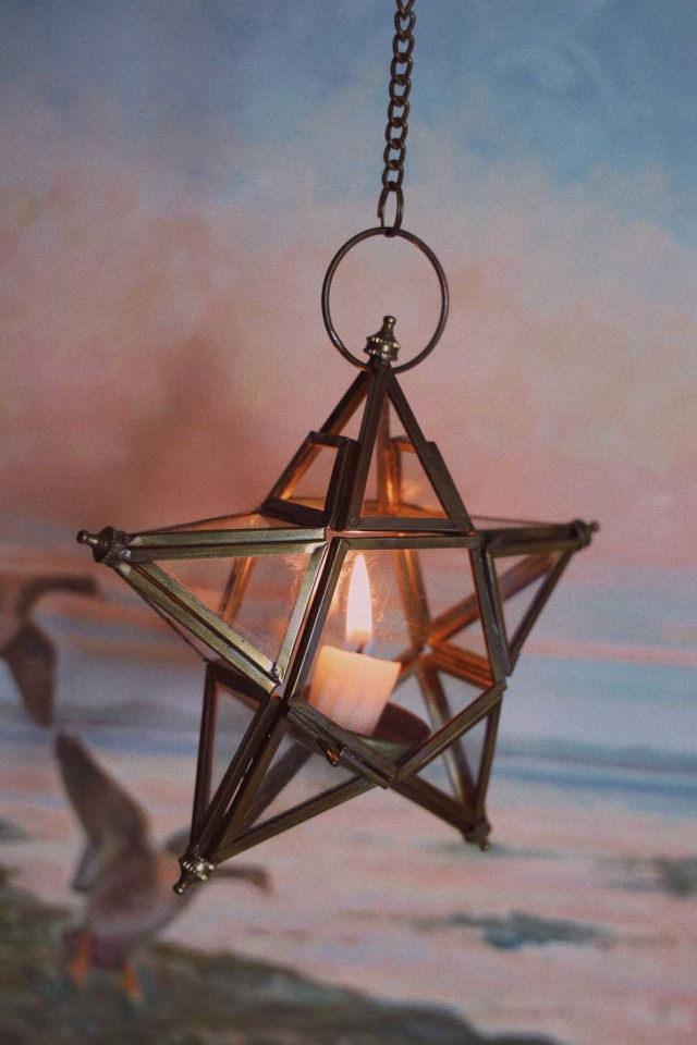 Star Brass Lantern 