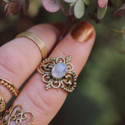 Happy Endings Brass Ring