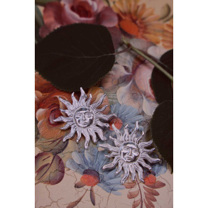 Silver Helios Earrings | Desperate Jewlery