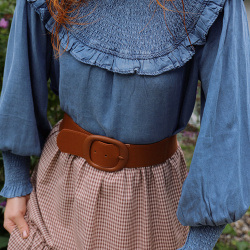 Autumn Kiss Jeans Blouse 
