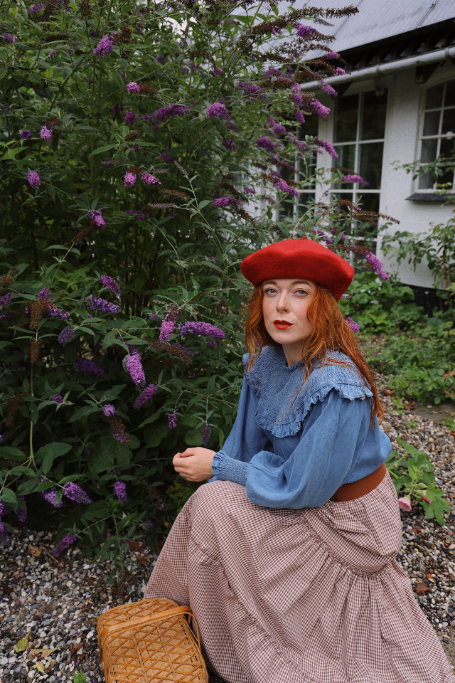 Autumn Kiss Jeans Blouse 