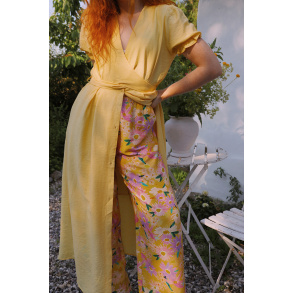 July Sun Floral Summer Trousers 