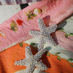 July Sun Starfish Earrings