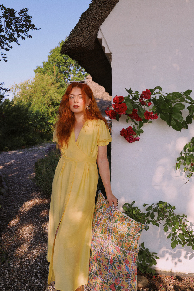 Summer Sun Yellow Maxi Dress 