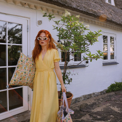Summer Sun Yellow Maxi Dress 