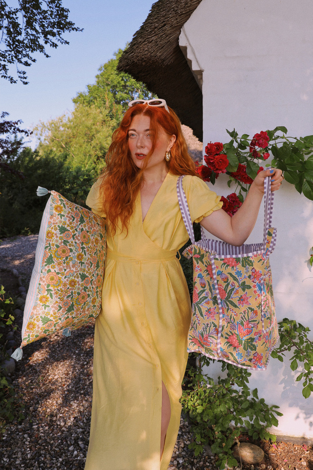 Summer Sun Yellow Maxi Dress 