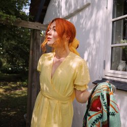 Summer Sun Yellow Maxi Dress 