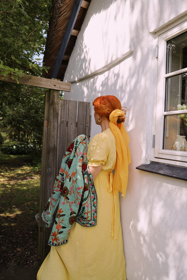 Summer Sun Yellow Maxi Dress 