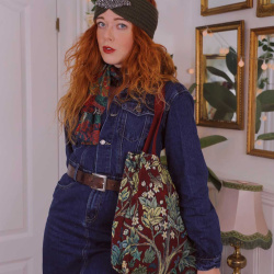 Khaki Silver Leaf Headband 