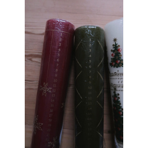 Kit | Red Christmas Candle 