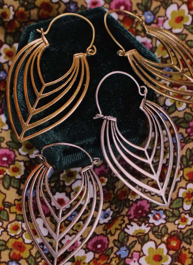 Leaf Me Earrings 