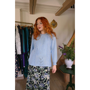 Light Blue Vintage Sweater | M