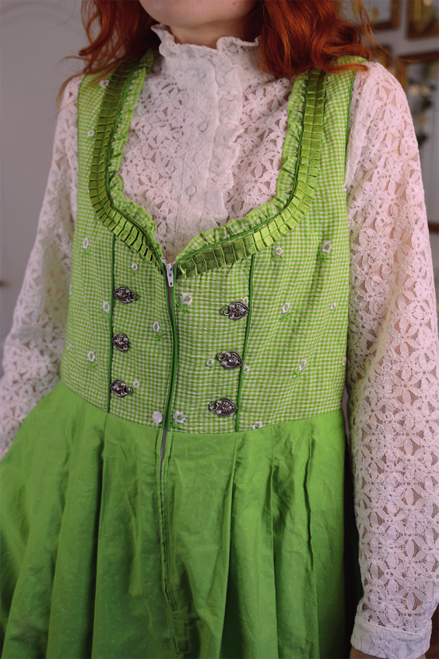Light Green Austrian Vintage Mini | L