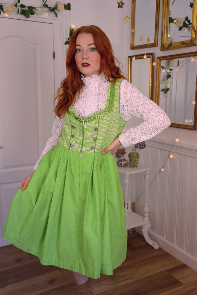 Light Green Austrian Vintage Mini | L