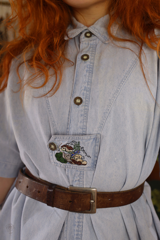 Comfy Light Denim Vintage Top | XL/XXL