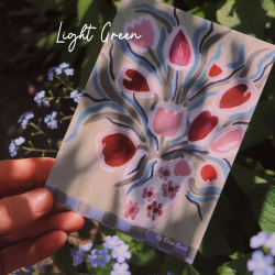 Spring Tulips Postcards - By Elise Buch 