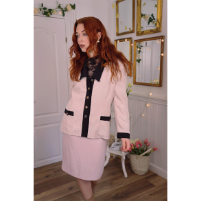 Super Light Pink Vintage Set | M