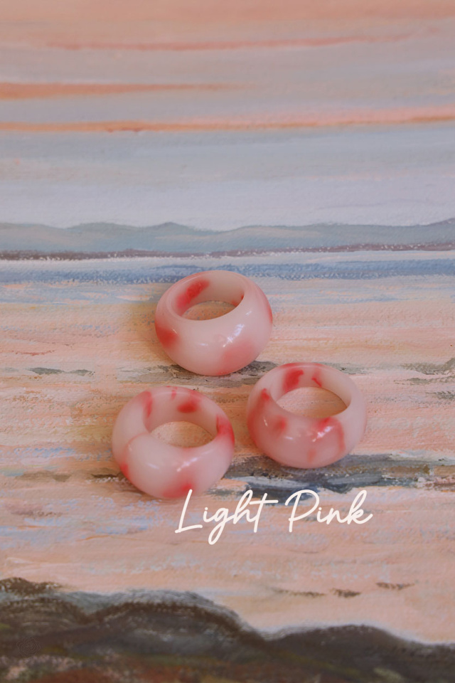 Bold Statement Plastic Rings 