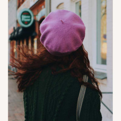 French Kiss Lilac Beret
