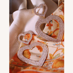 Love Actually Earrings | Silver &amp; Gold