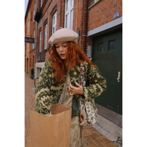 Magical Fall Green Velvet Jacket 