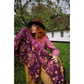 Magical Garden Purple Floral Jacket 