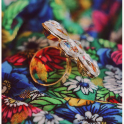 Magnificent Flower Ring 