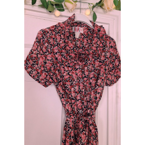 Margo | Red Floral Maxi