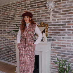 Mellow Maxi Pinafore Dress 