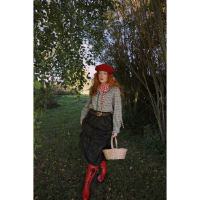 Midnight Moss Maxi Skirt 
