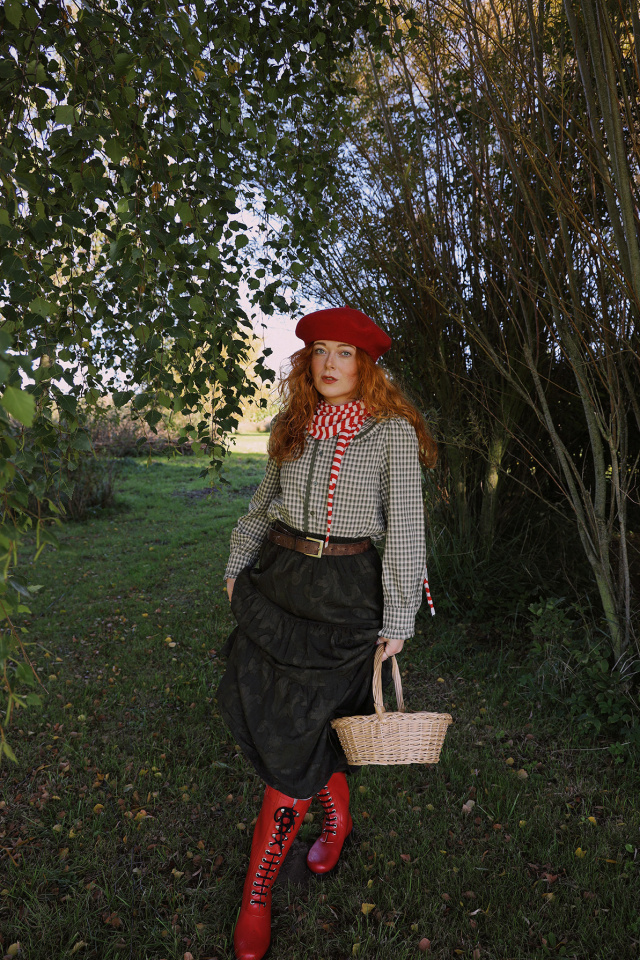 Midnight Moss Maxi Skirt 
