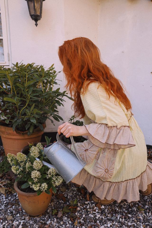 Mild Spring Mini Boho Dress | S/M