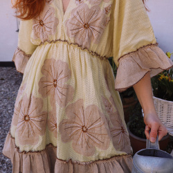 Mild Spring Mini Boho Dress | S/M