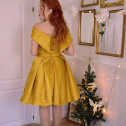 Mini Golden Belle Dress | S