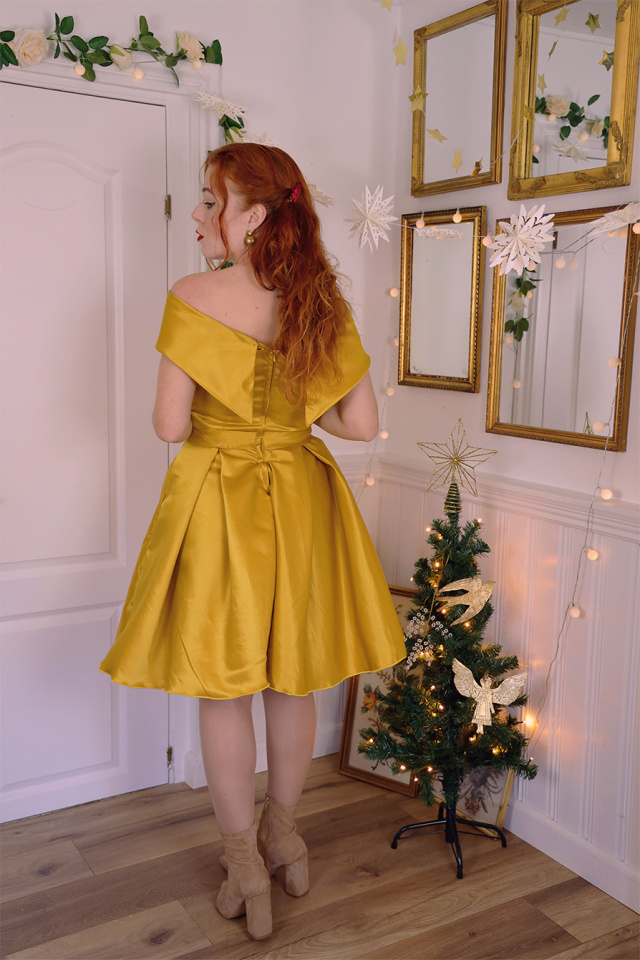 Mini Golden Belle Dress | S