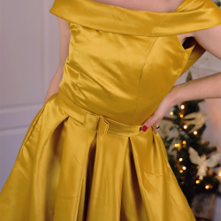 Mini Golden Belle Dress | S