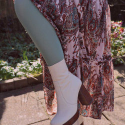 Minty Green Happy Tights