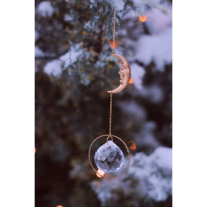 Moon Suncatcher Window Decoration