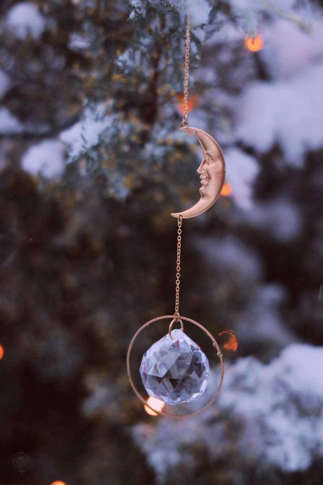 Moon Suncatcher Window Decoration