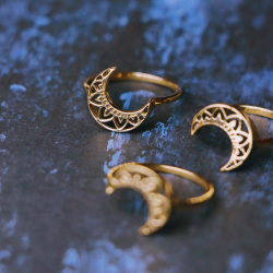 Moonlight Brass Ring