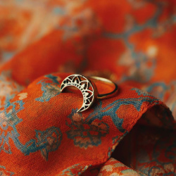 Moonlight Brass Ring