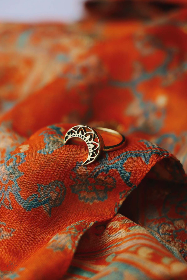 Moonlight Brass Ring