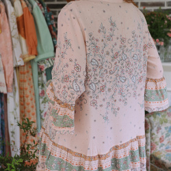 Morning Bliss Light Peachy Floral Mini 