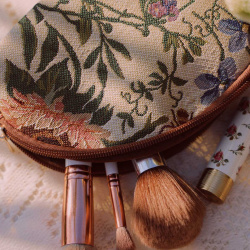 Morning Garden Cosmetic Bag