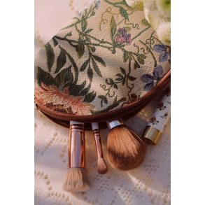 Morning Garden Cosmetic Bag