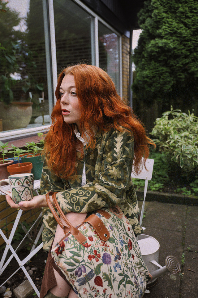 Morning Garden | Foldaway Bag 