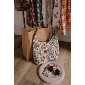 Morning Garden Hobo Bag