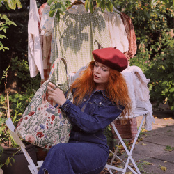 Morning Garden Hobo Bag