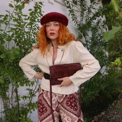 Natural Fibers Vintage Blazer | L