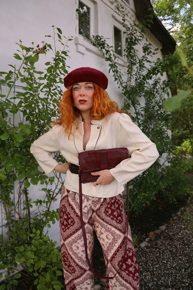 Natural Fibers Vintage Blazer | L